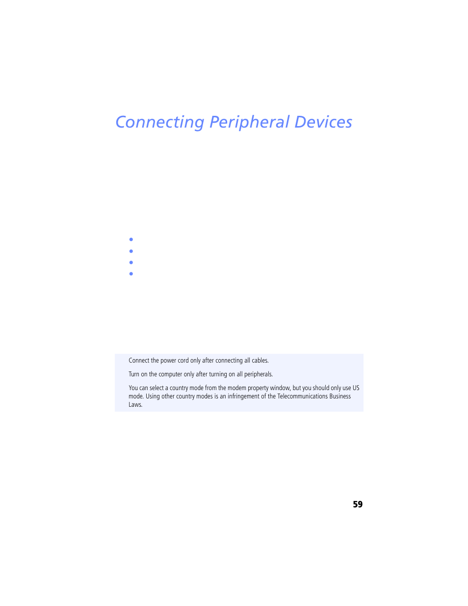 Connecting peripheral devices | Sony PCG-XG29 User Manual | Page 71 / 130