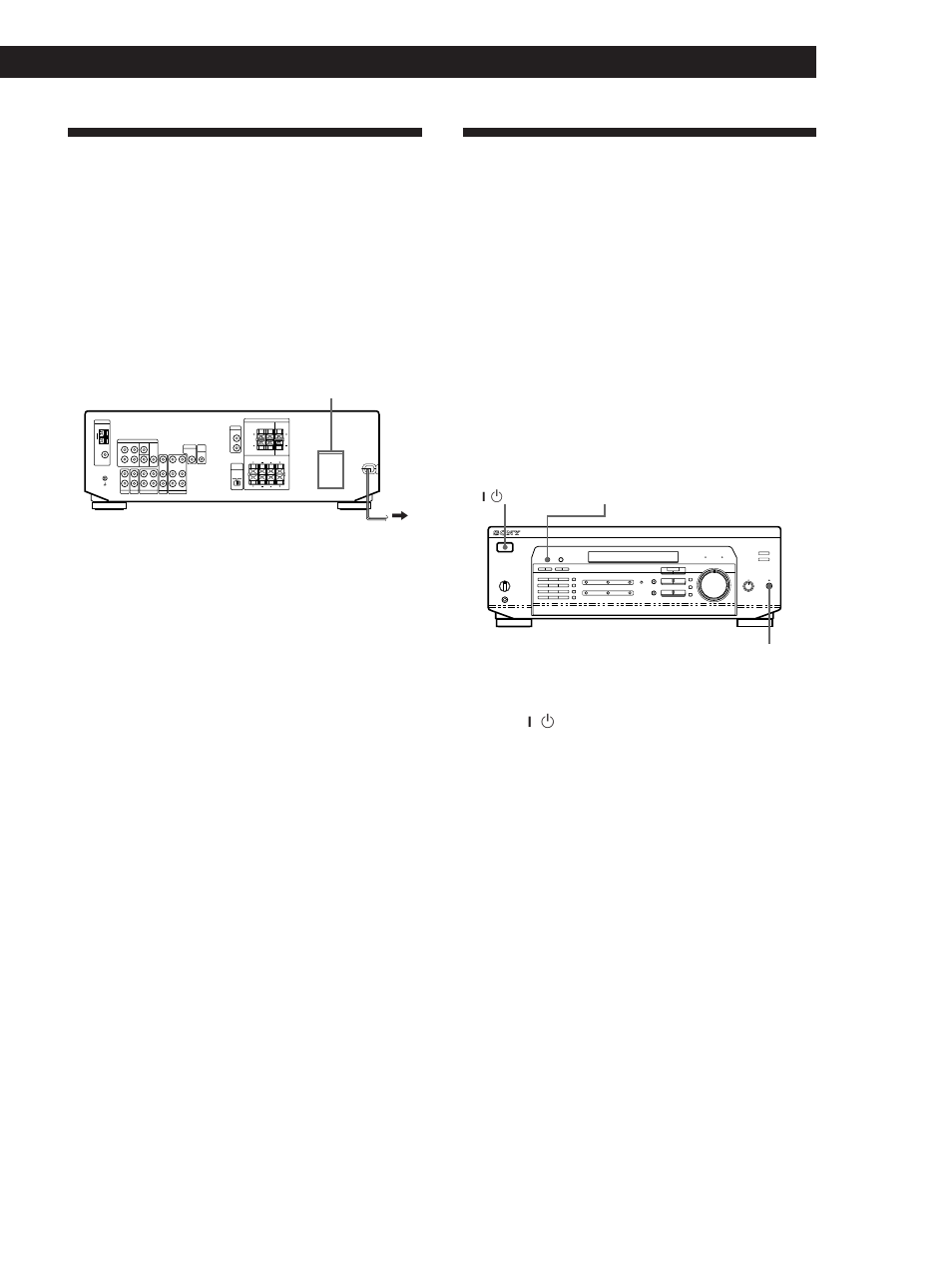 Ac hookups 9 before you use your receiver 9, Ac hookups, Before you use your receiver | Getting started, Connecting the ac power cord, Where do i go next, Before turning on the receiver, After turning on the receiver | Sony STR-DE435 User Manual | Page 9 / 30