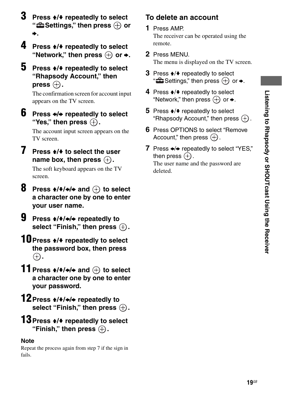 Sony STR-DA6400ES User Manual | Page 19 / 46