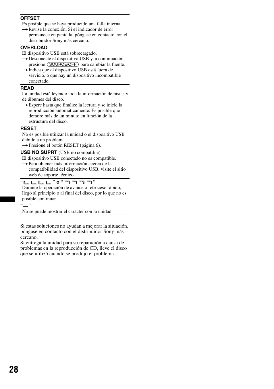 Sony CXS-GT5516F User Manual | Page 54 / 56