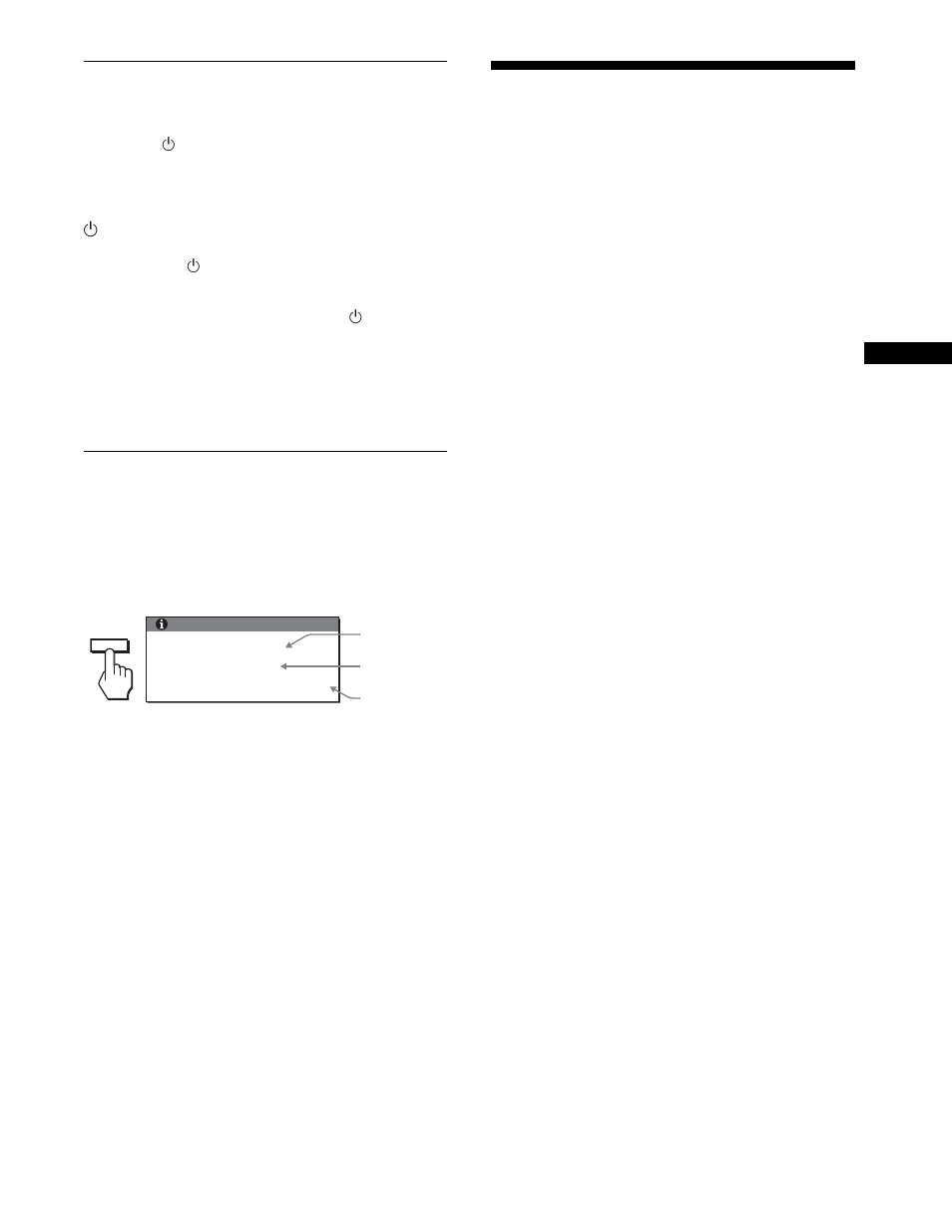 Self-diagnosis function, Displaying this monitor’s information, Specifications | Sony SDM-HX73 User Manual | Page 5 / 20