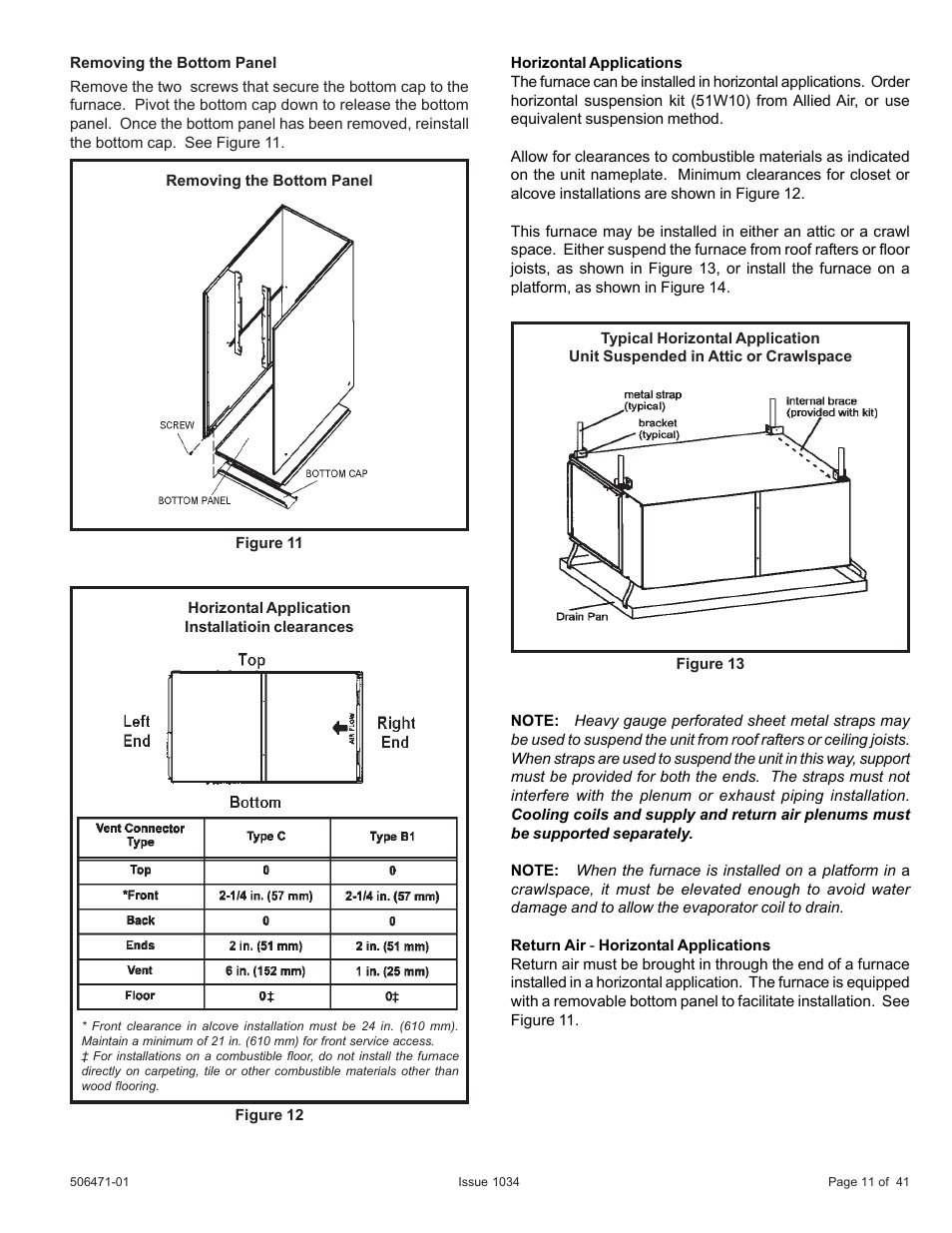 Allied Air Enterprises A80UH2V User Manual | Page 11 / 41