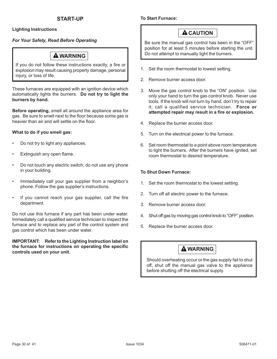 Allied Air Enterprises A80UH2V User Manual | Page 30 / 41