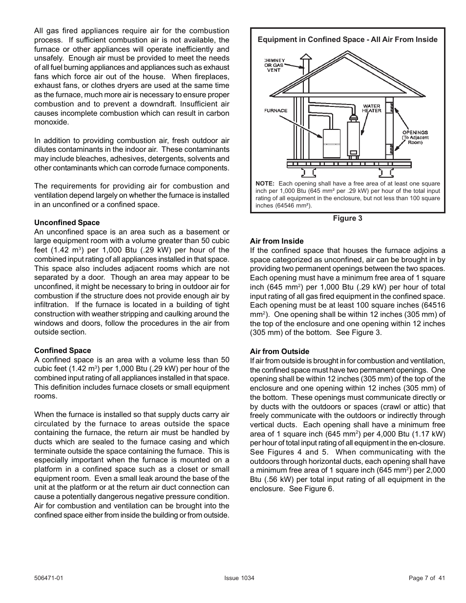 Allied Air Enterprises A80UH2V User Manual | Page 7 / 41