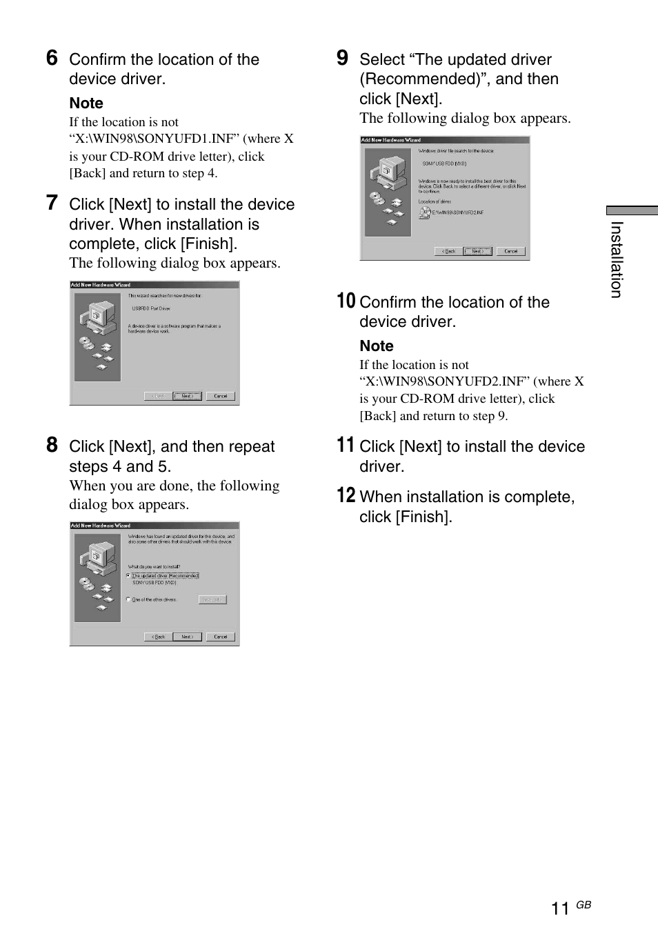 Sony M-PF88E User Manual | Page 23 / 28