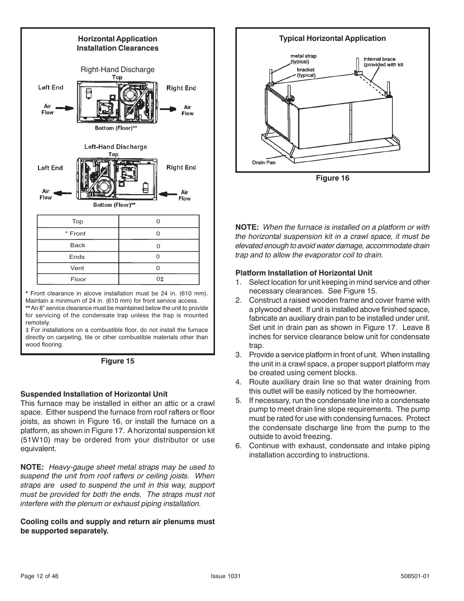 Allied Air Enterprises 92G1UH User Manual | Page 12 / 48