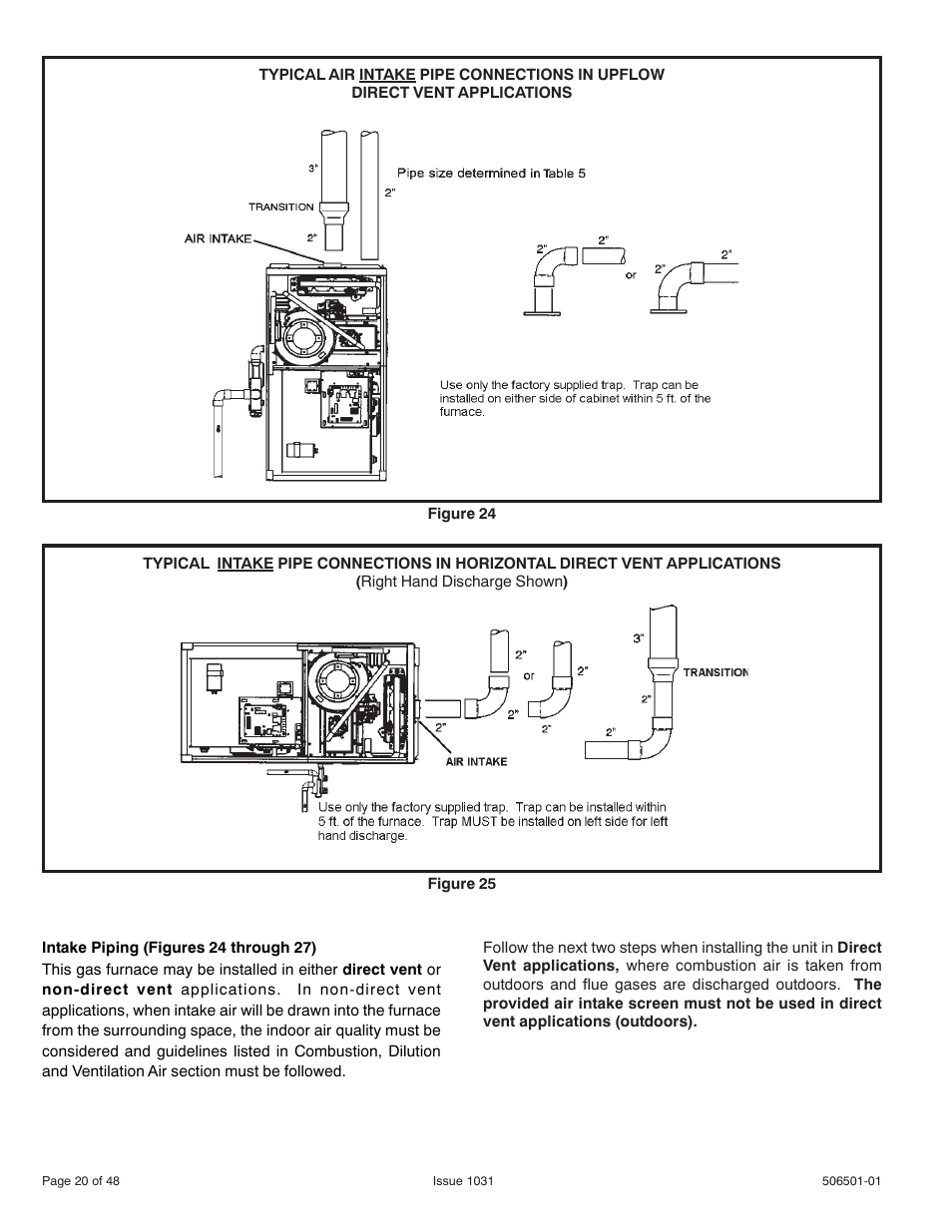 Allied Air Enterprises 92G1UH User Manual | Page 20 / 48