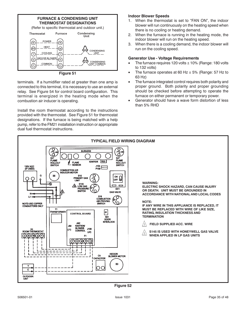 Allied Air Enterprises 92G1UH User Manual | Page 35 / 48