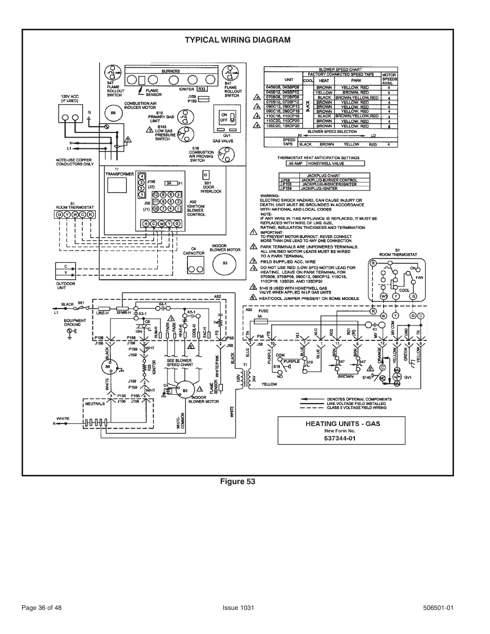 Allied Air Enterprises 92G1UH User Manual | Page 36 / 48