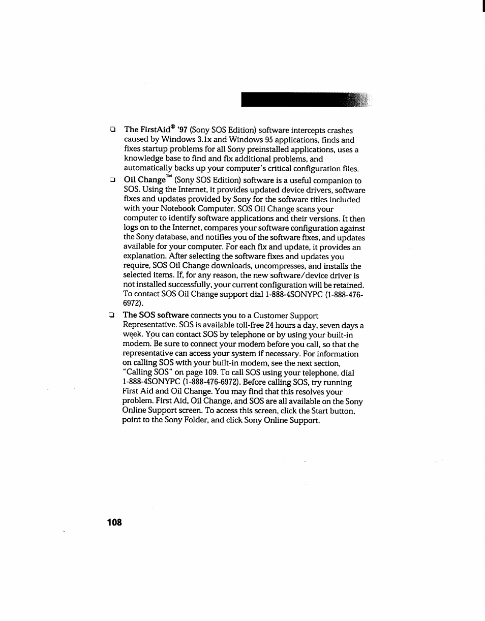 Sony PCG-705 User Manual | Page 116 / 160