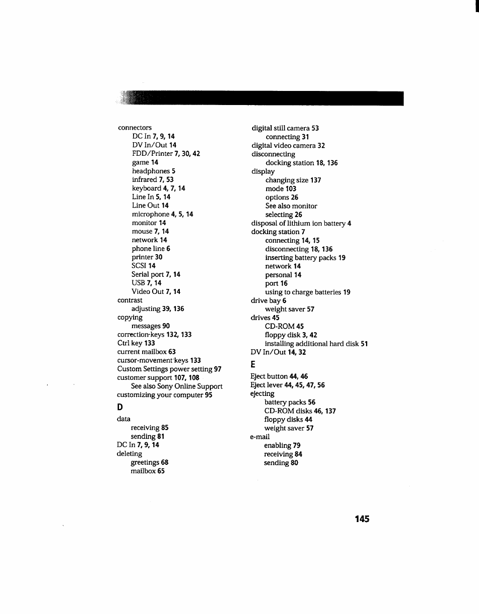 Sony PCG-705 User Manual | Page 153 / 160