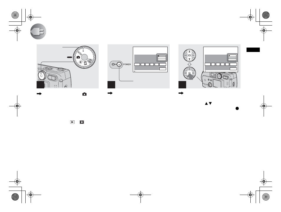 Setting the date and time | Sony DSC-P71 User Manual | Page 21 / 108