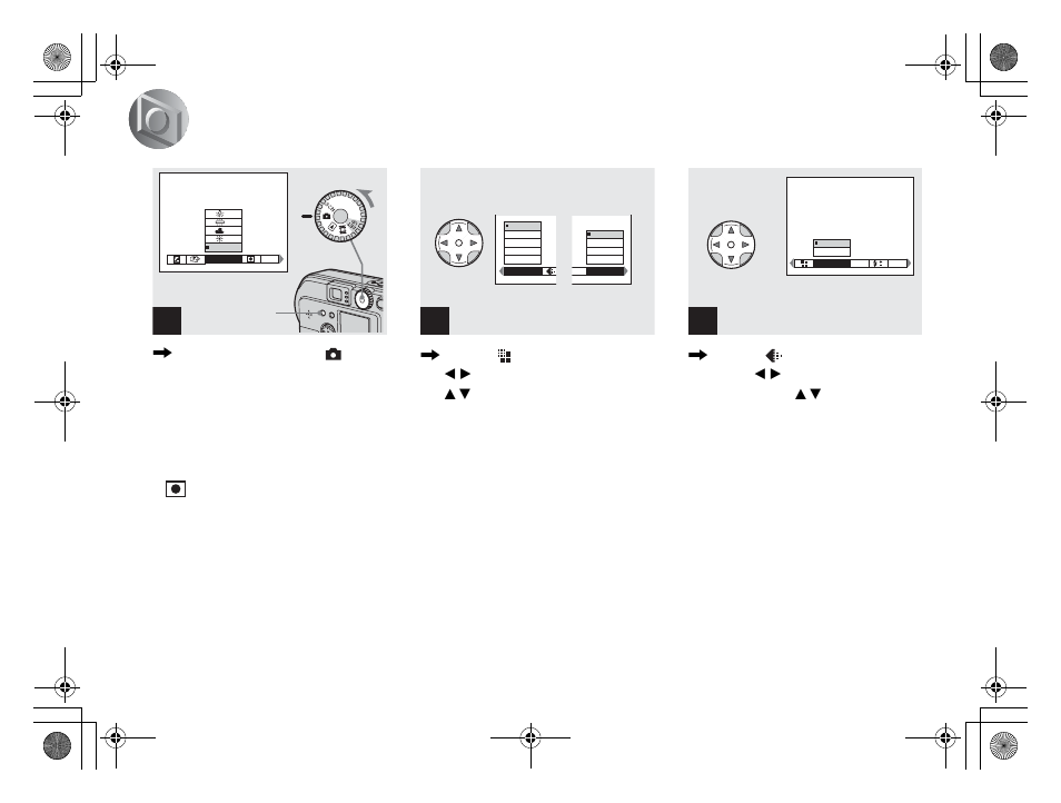 Deciding the still image size and image quality, Deciding the still image size and image, Quality | Sony DSC-P71 User Manual | Page 24 / 108