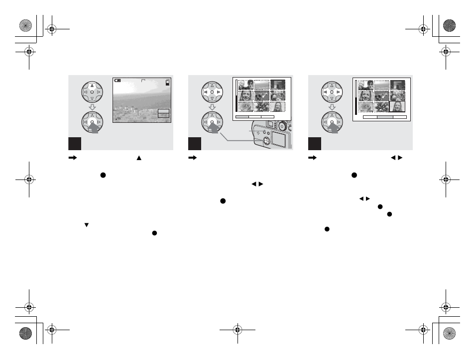 Deleting on the index (9 images) screen, Deleting on the index (9 images), Screen | Sony DSC-P71 User Manual | Page 40 / 108