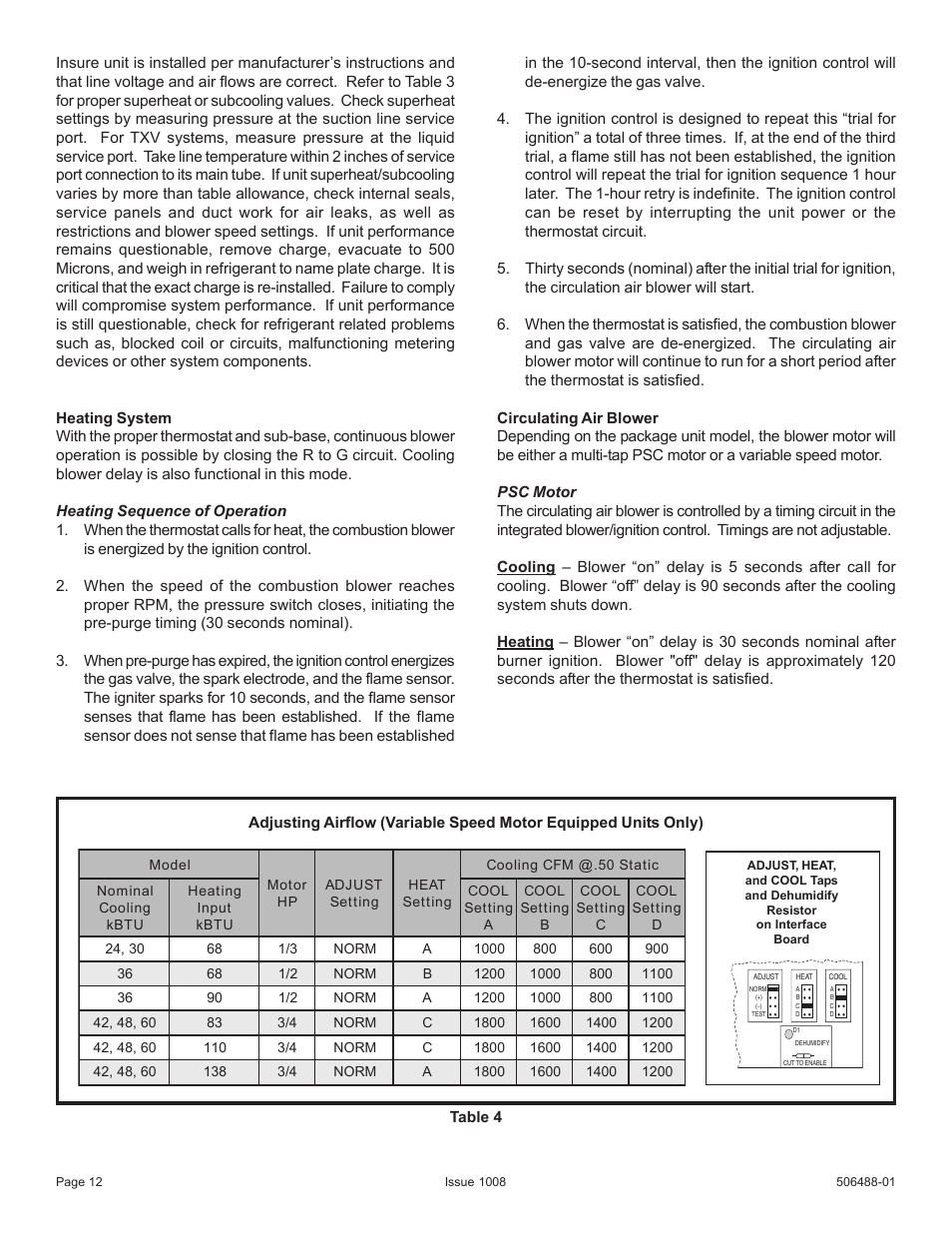 Allied Air Enterprises 4PGE User Manual | Page 12 / 16
