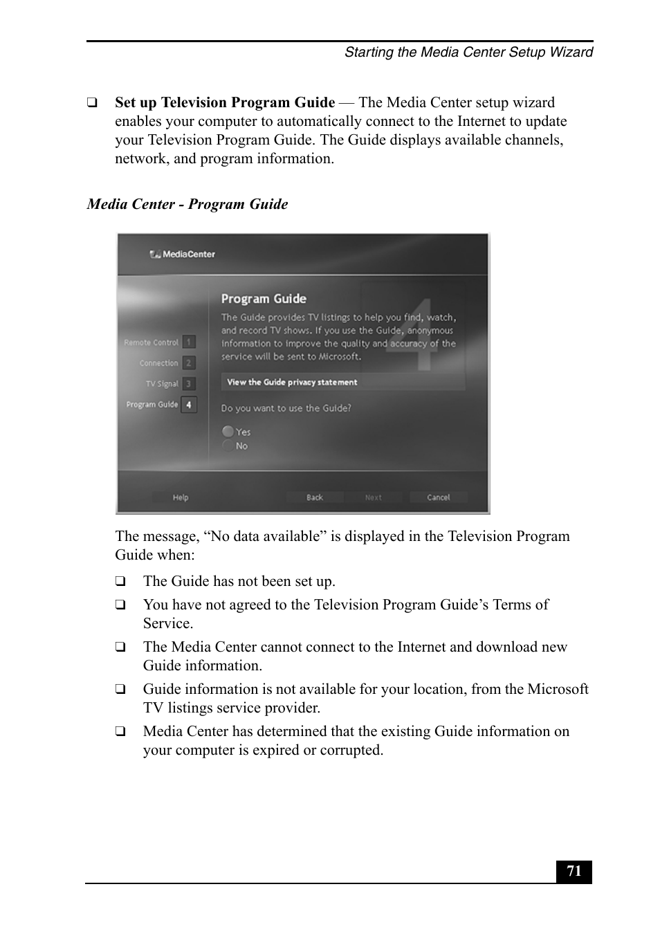 Sony PCV-RZ49 User Manual | Page 71 / 84