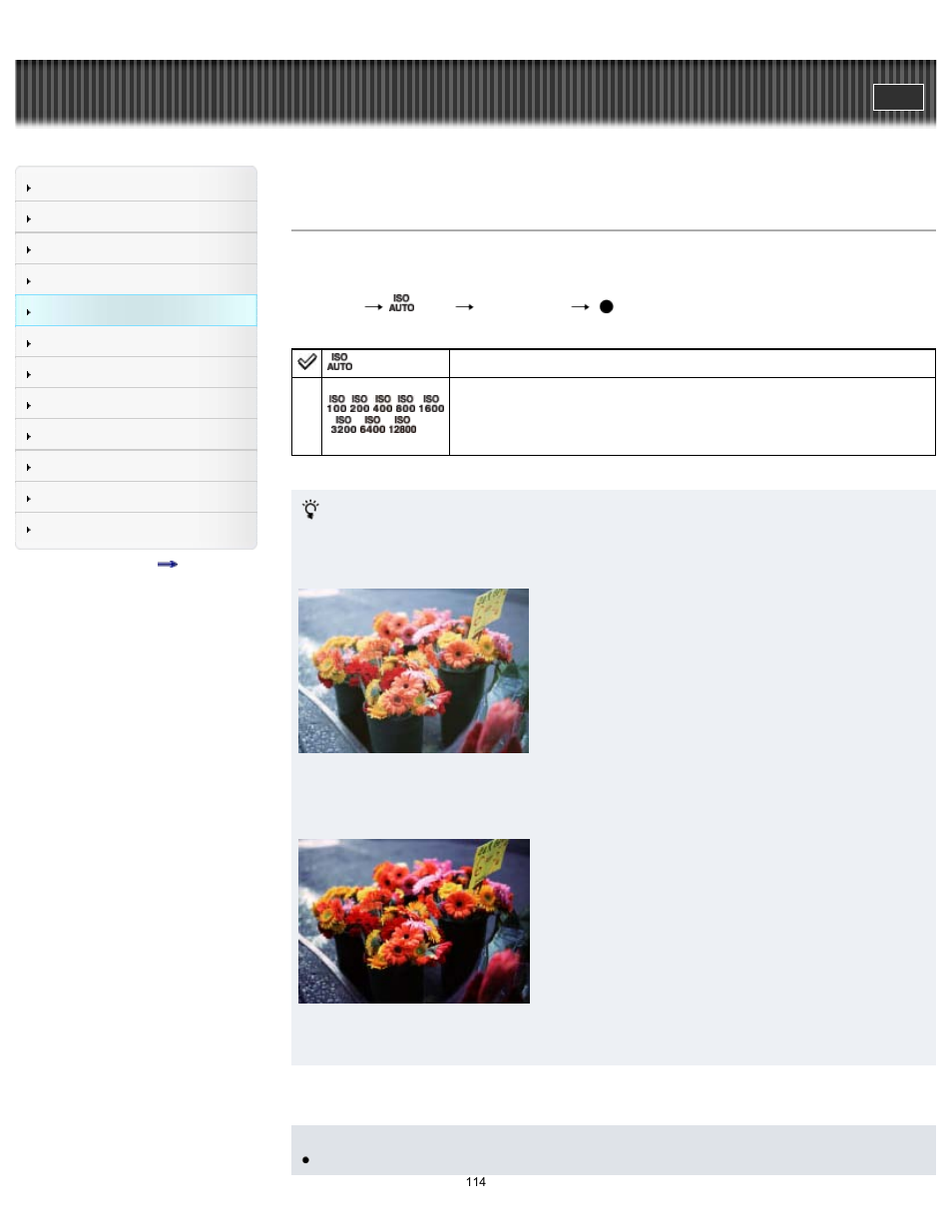 Cyber-shot user guide | Sony DSC-WX80 User Manual | Page 114 / 252