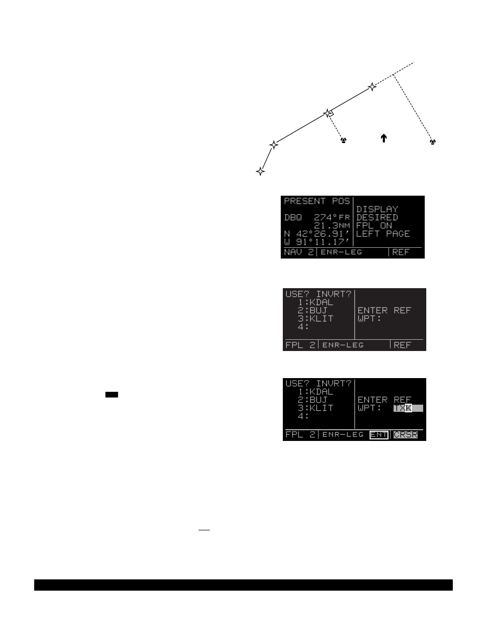 5 reference waypoints | BendixKing KLN 90B User Manual | Page 123 / 198