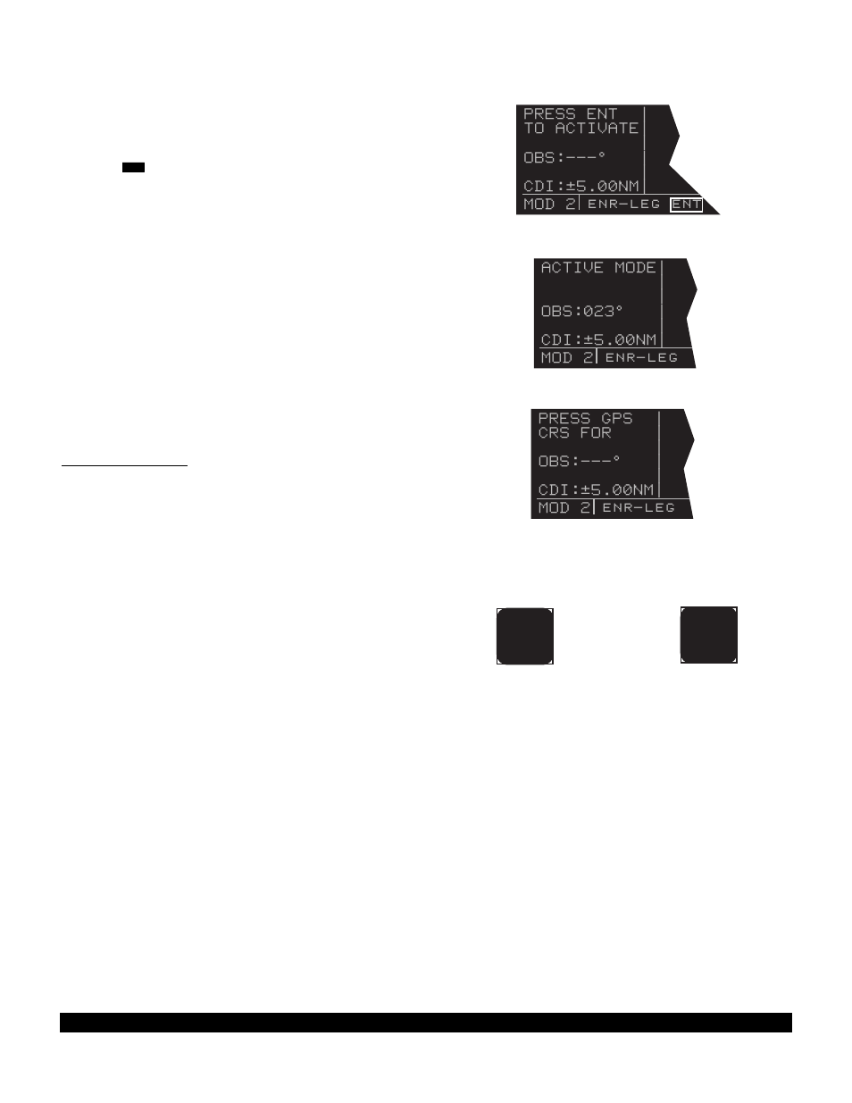 2 the leg mode | BendixKing KLN 90B User Manual | Page 135 / 198