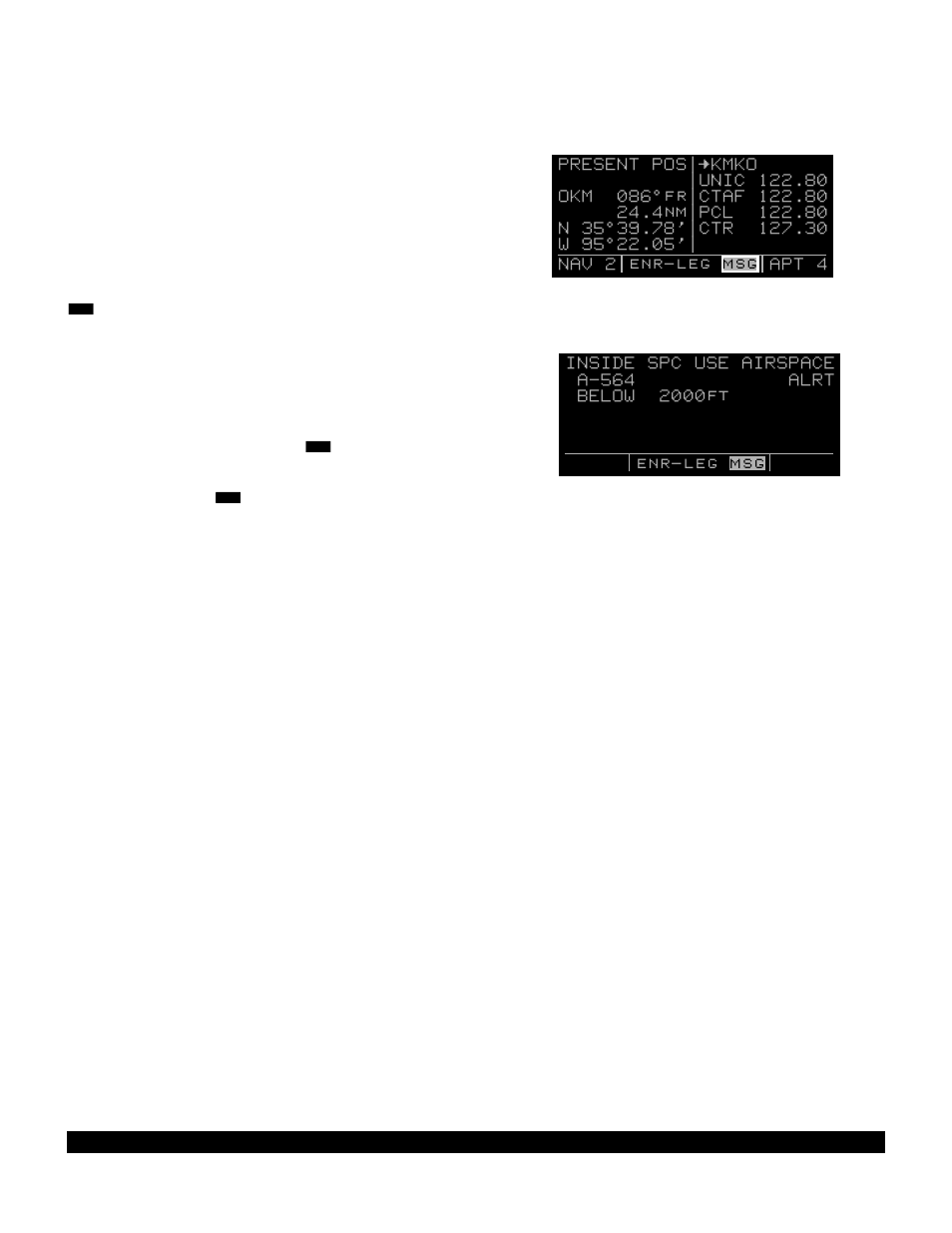 BendixKing KLN 90B User Manual | Page 38 / 198