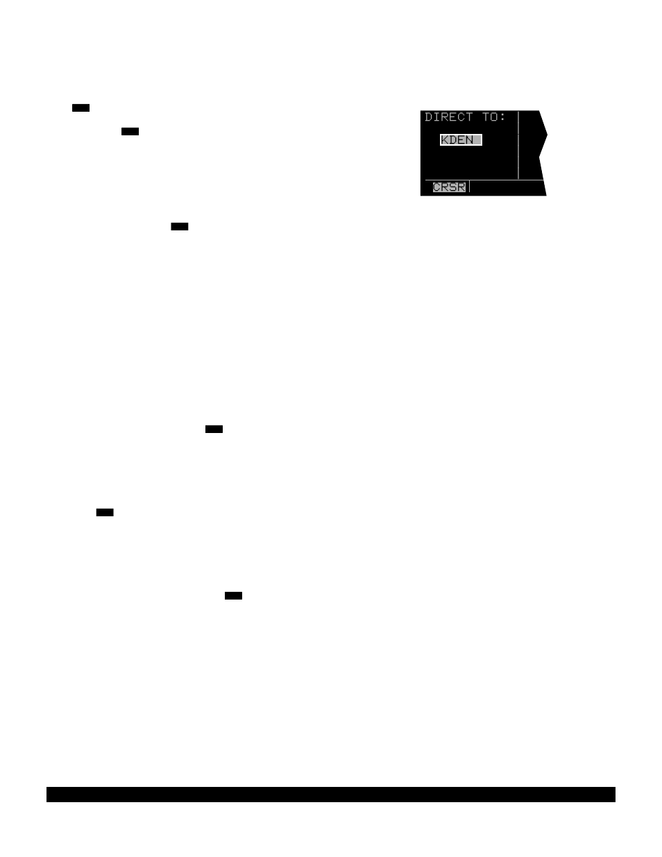 8 direct to operation | BendixKing KLN 90B User Manual | Page 49 / 198