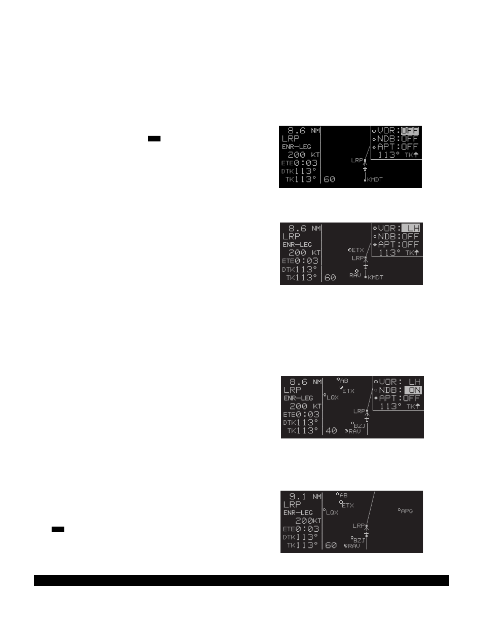 BendixKing KLN 90B User Manual | Page 59 / 198