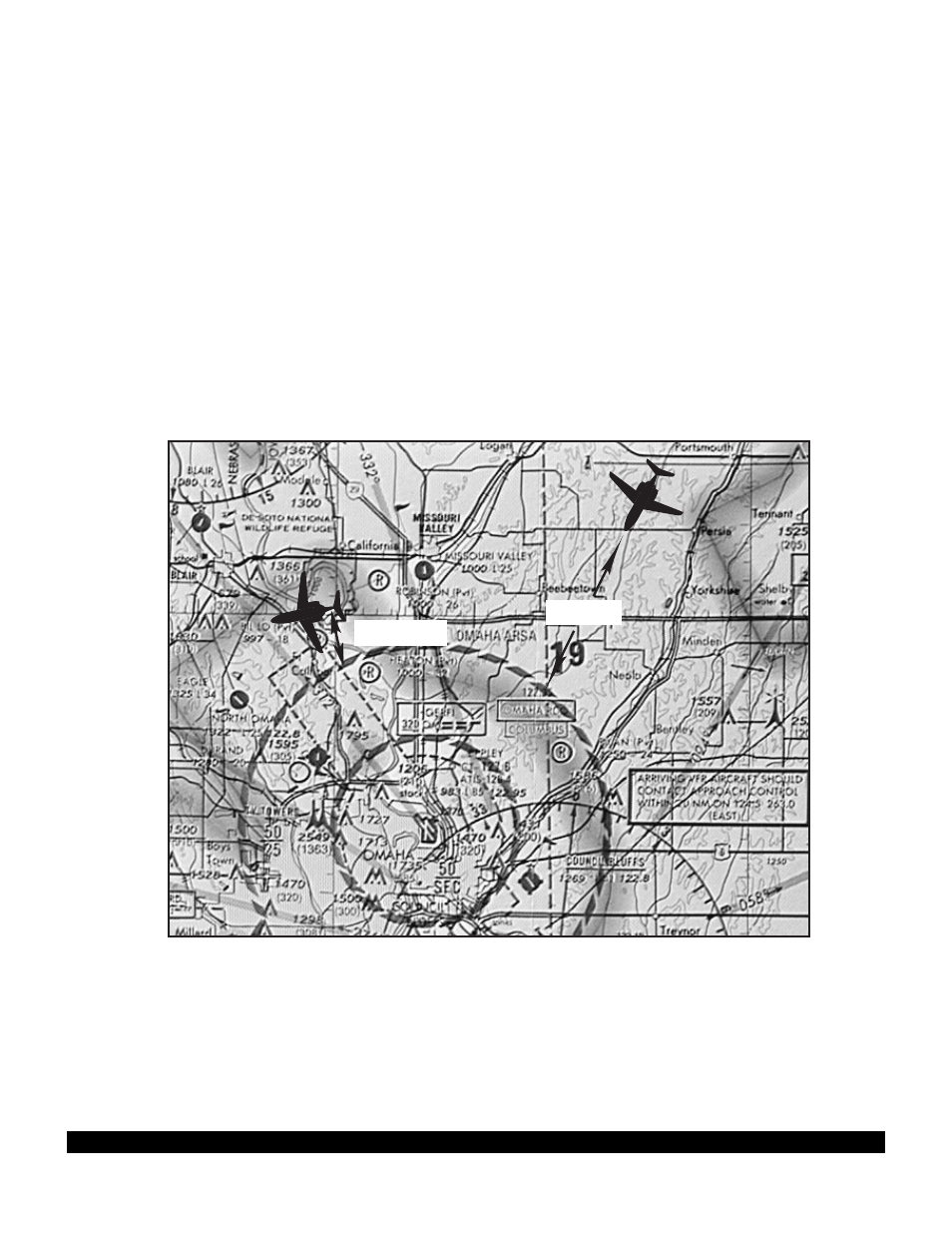 10 min 2 miles, Special use airspace alert | BendixKing KLN 90B User Manual | Page 62 / 198