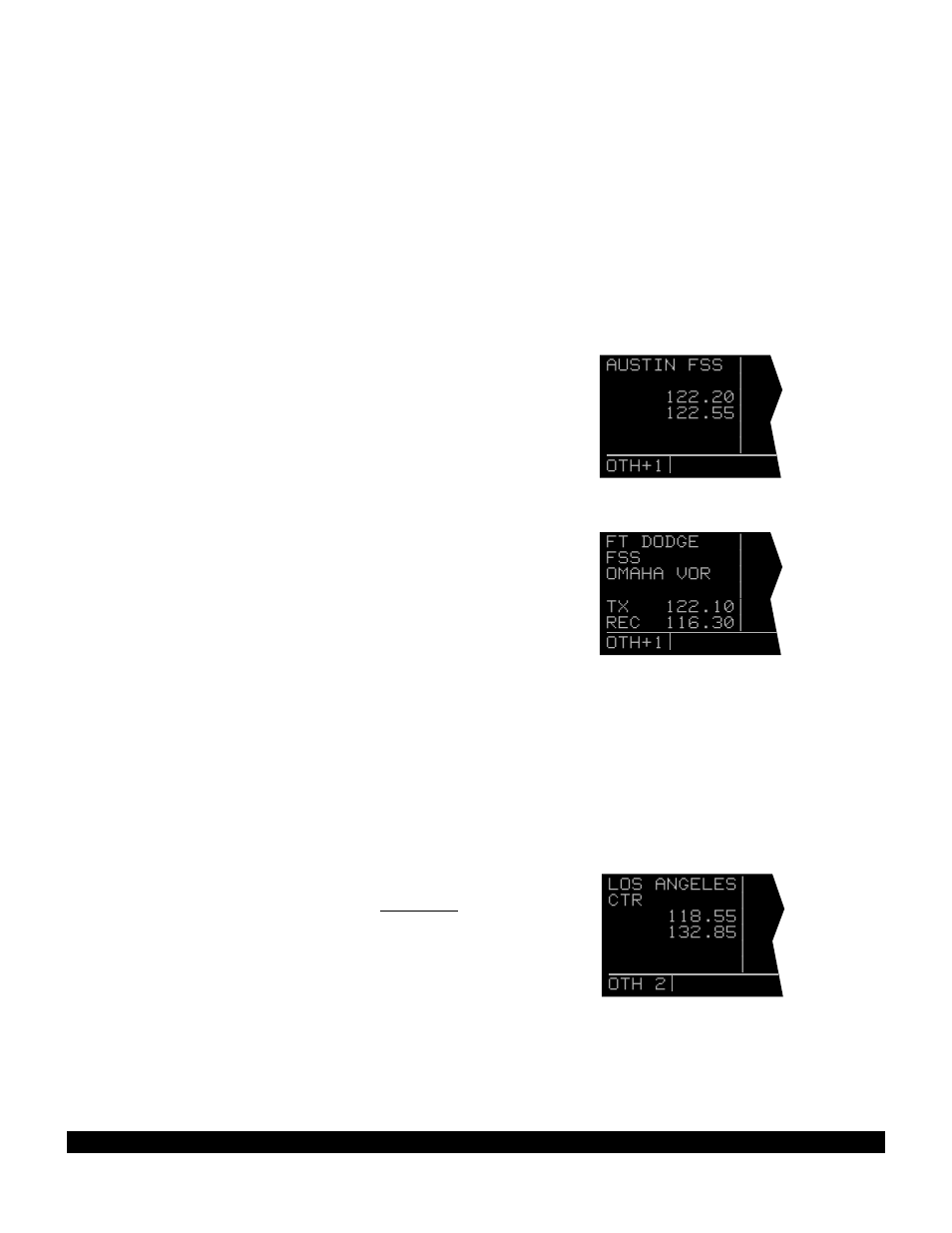 12 frequencies for nearest flight service stations | BendixKing KLN 90B User Manual | Page 74 / 198