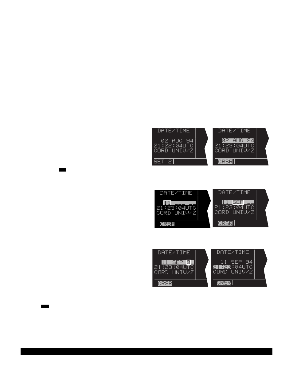 14 viewing and setting the date and time | BendixKing KLN 90B User Manual | Page 75 / 198