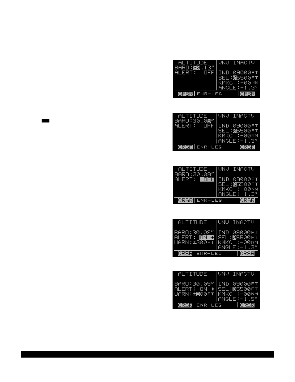 15 altitude alerting | BendixKing KLN 90B User Manual | Page 77 / 198