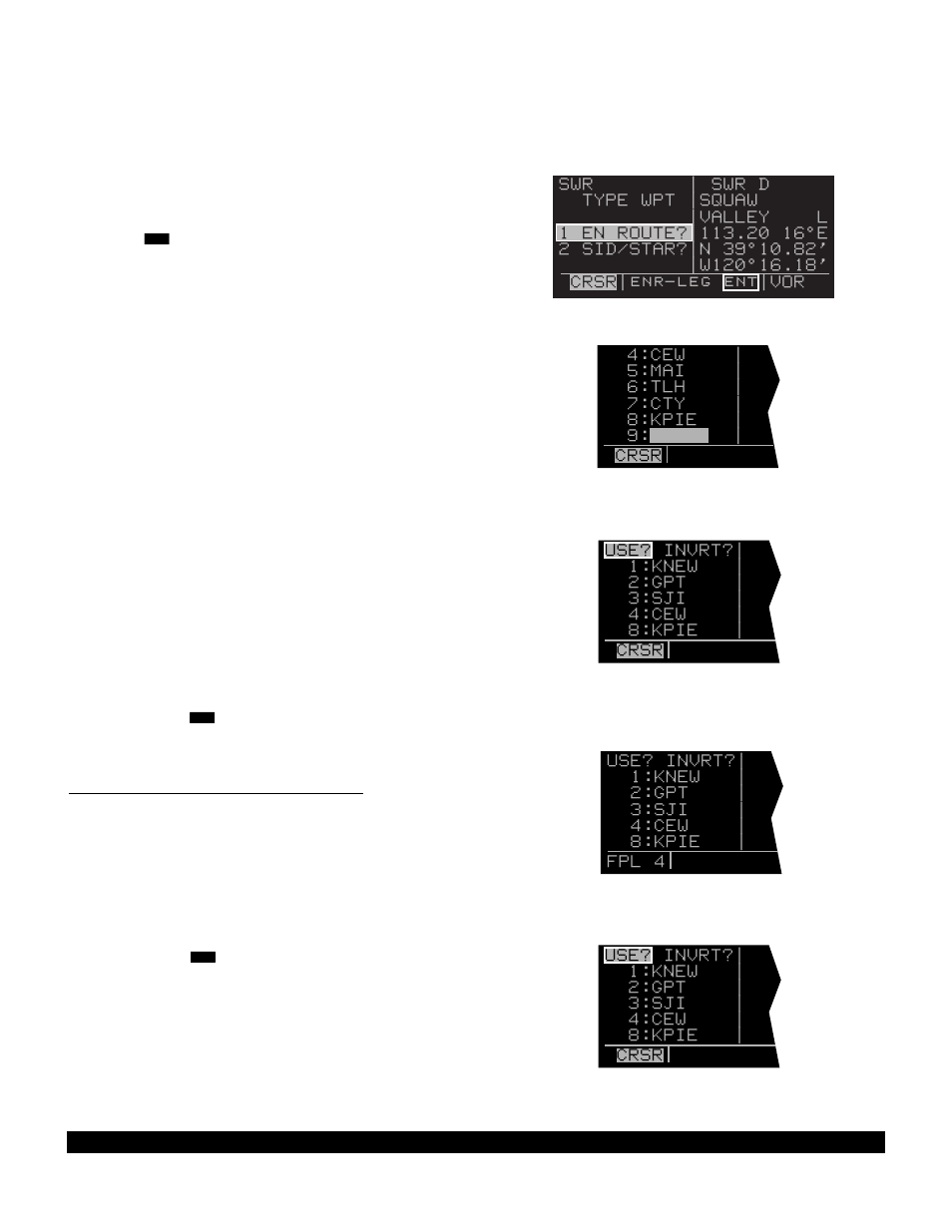 2 activating a numbered flight plan | BendixKing KLN 90B User Manual | Page 87 / 198