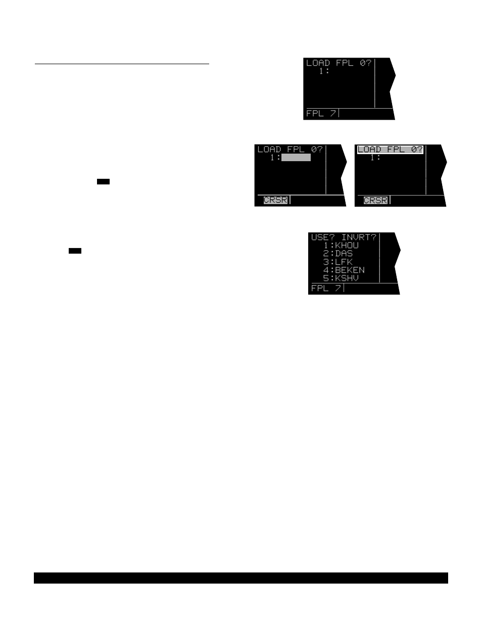 6 storing fpl 0 as a numbered flight plan | BendixKing KLN 90B User Manual | Page 90 / 198