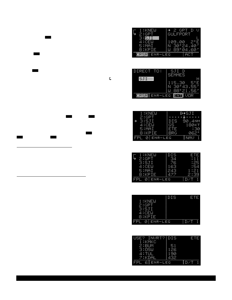 BendixKing KLN 90B User Manual | Page 95 / 198