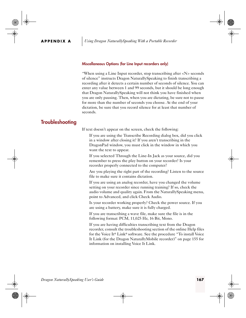 Troubleshooting | Sony ICD-R100VTP User Manual | Page 173 / 222