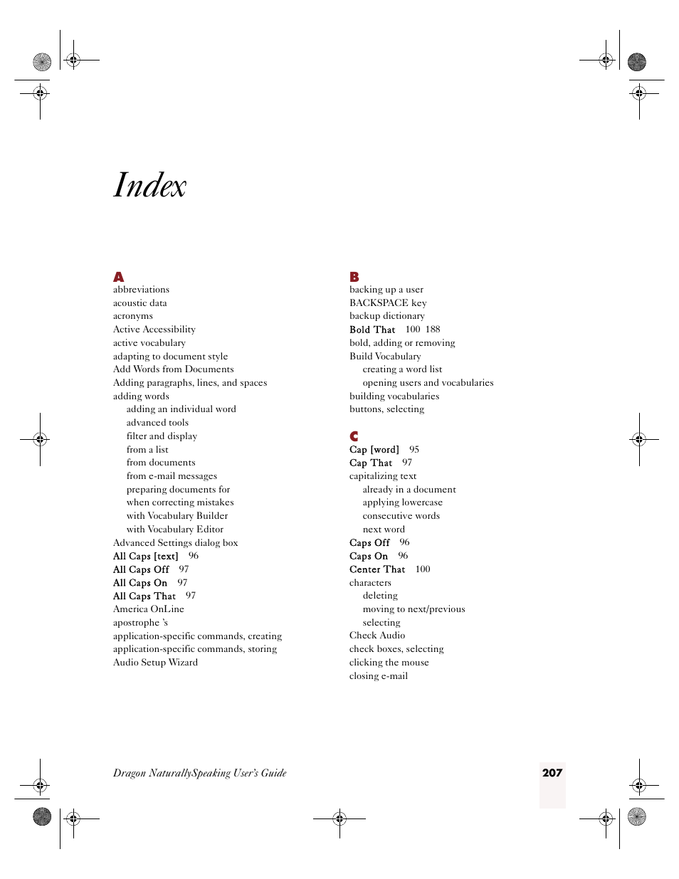 Index, I n d e x | Sony ICD-R100VTP User Manual | Page 213 / 222