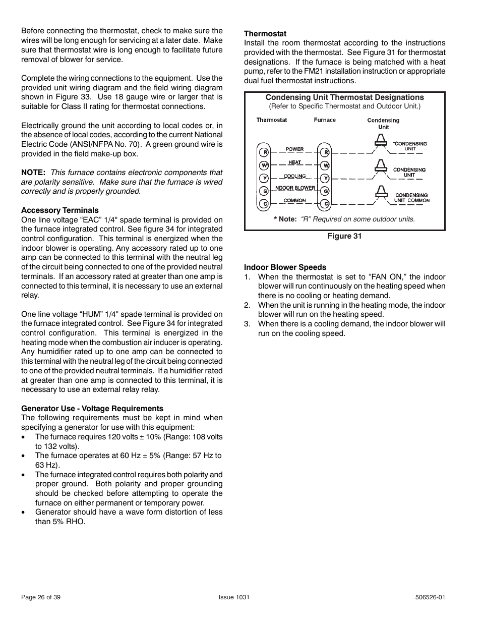 Allied Air Enterprises 80G1UH User Manual | Page 26 / 39