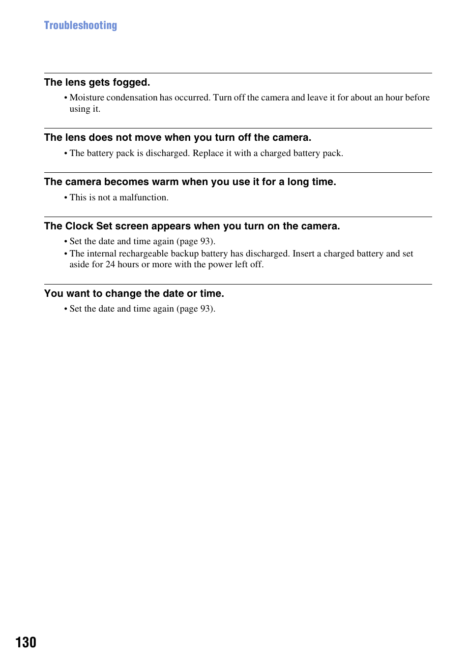 O 130 | Sony DSC-W300 User Manual | Page 130 / 145