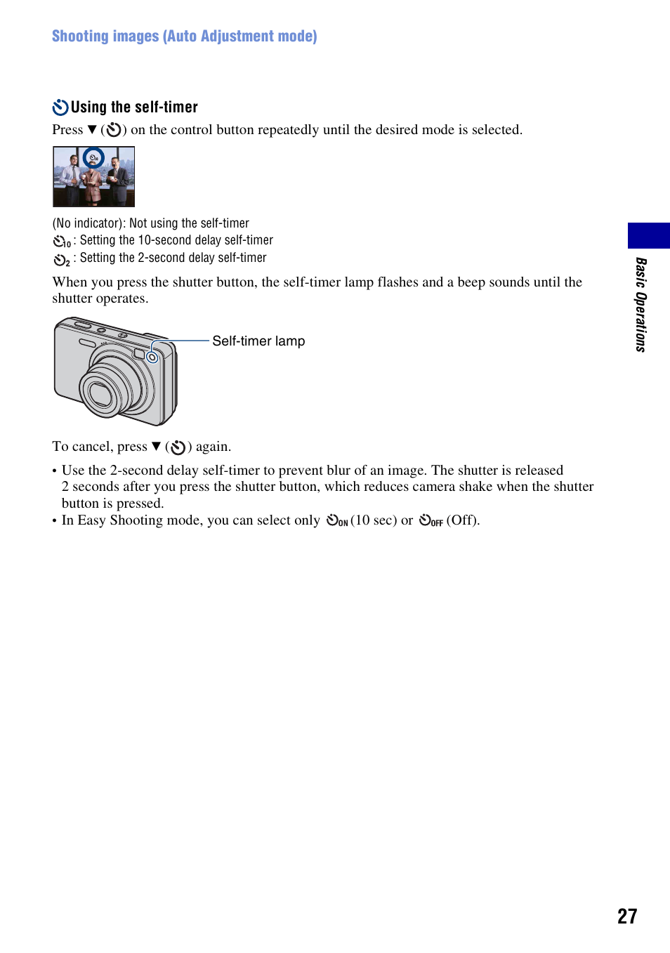 Sony DSC-W300 User Manual | Page 27 / 145