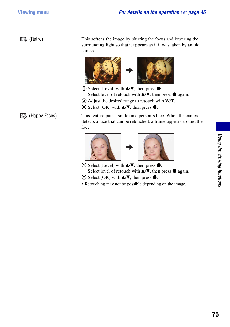 Sony DSC-W300 User Manual | Page 75 / 145