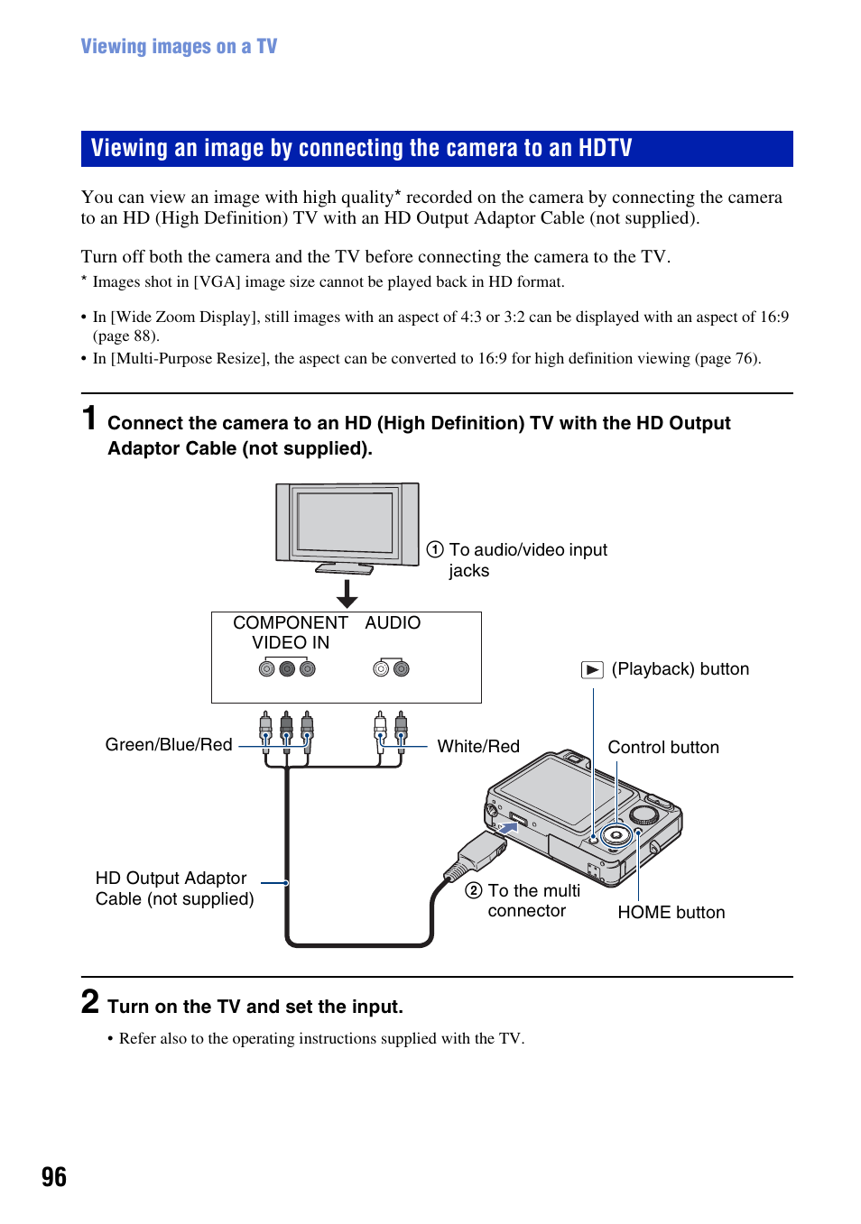 Sony DSC-W300 User Manual | Page 96 / 145