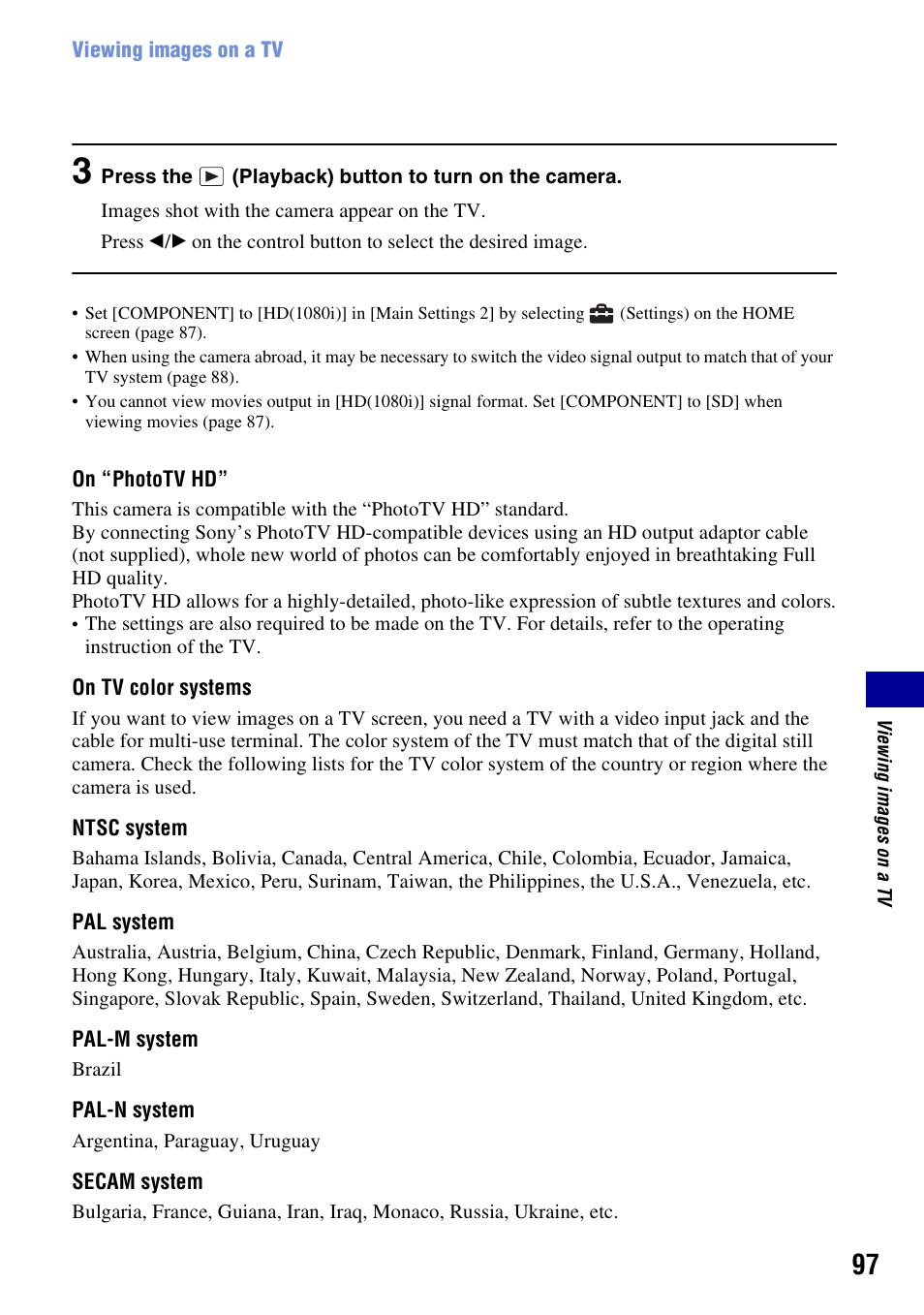 Sony DSC-W300 User Manual | Page 97 / 145