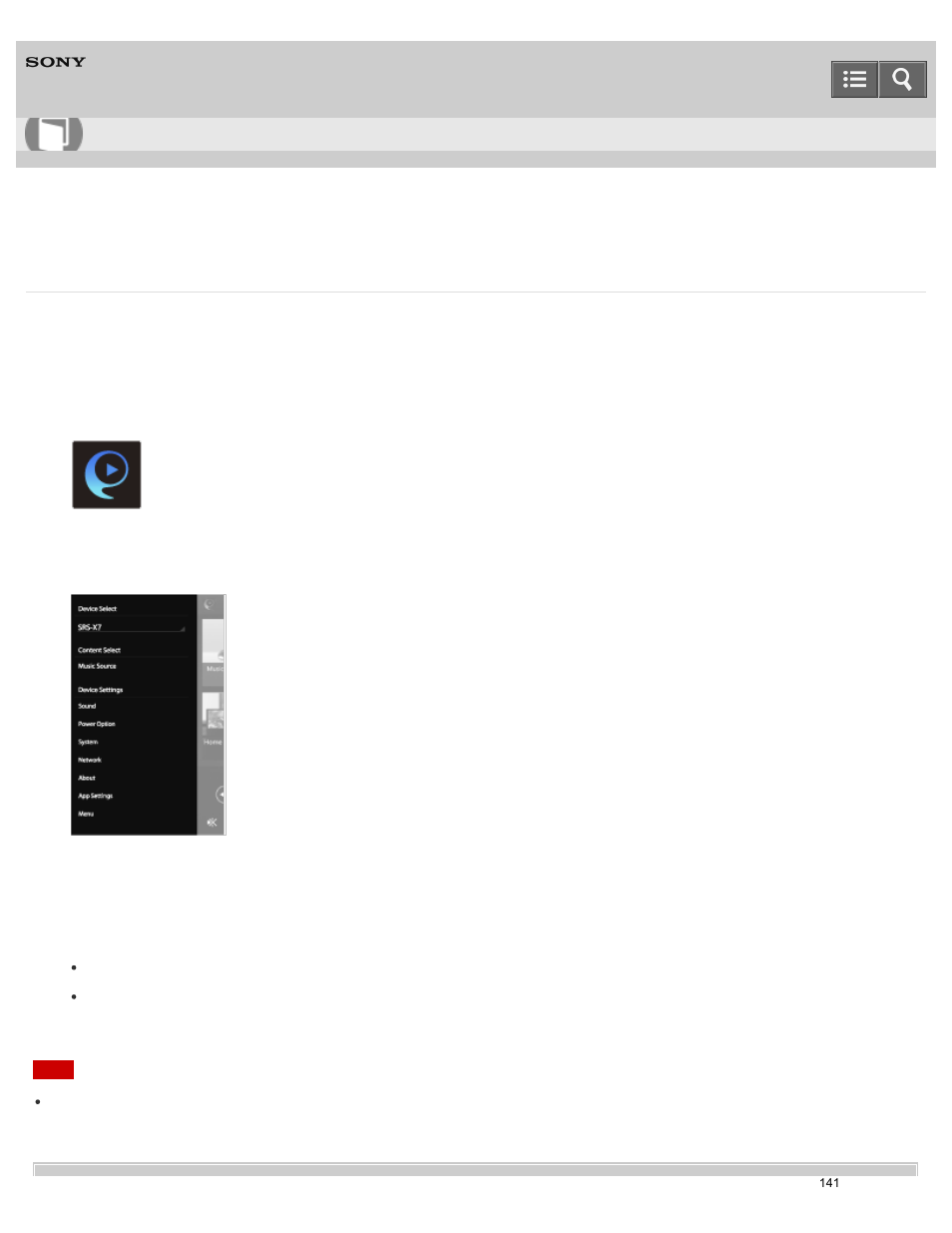 Help guide | Sony SRS-X7 User Manual | Page 153 / 287