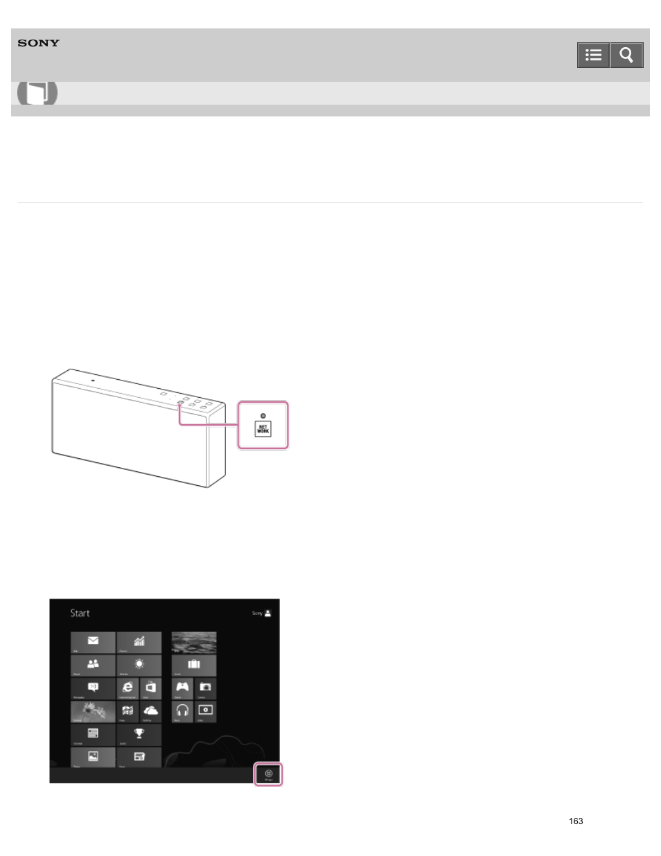 Windows media player), Help guide | Sony SRS-X7 User Manual | Page 175 / 287