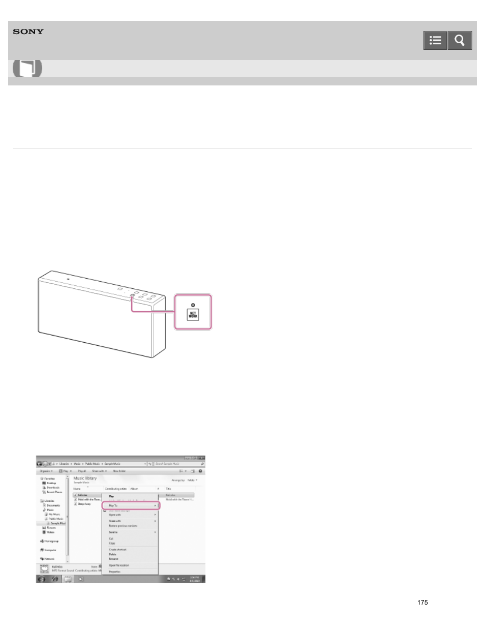 Help guide | Sony SRS-X7 User Manual | Page 187 / 287