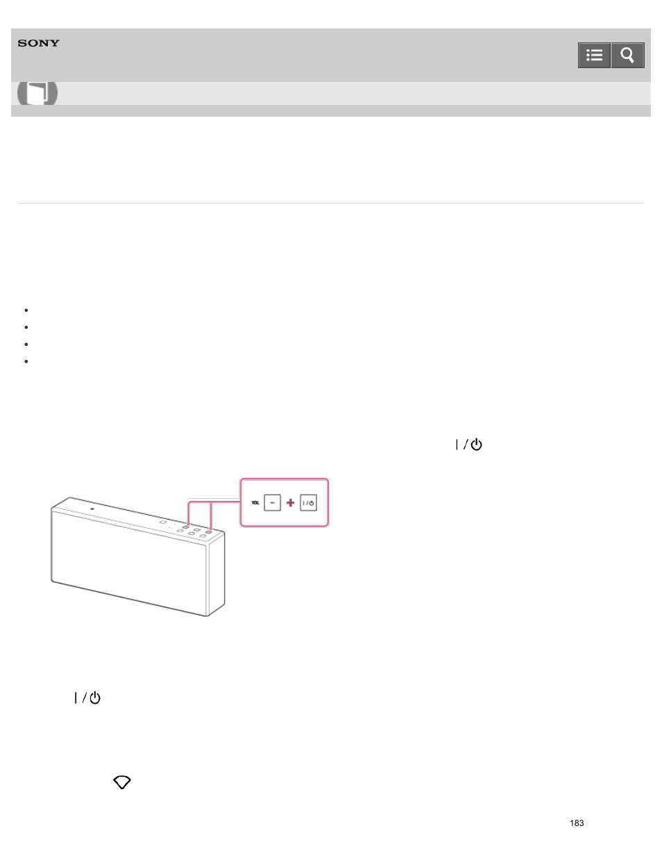 Connection method 3, Connected wirelessly, Help guide | Sony SRS-X7 User Manual | Page 195 / 287