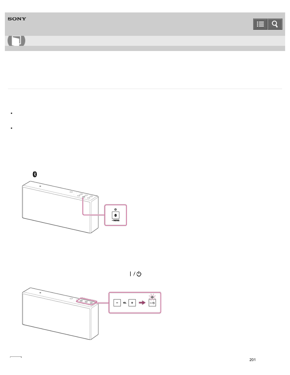 Help guide | Sony SRS-X7 User Manual | Page 213 / 287