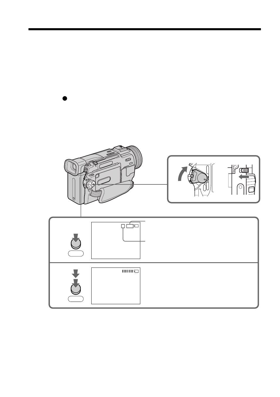 Recording still images on “memory stick”s, Memory photo recording | Sony DCR-TRV20 User Manual | Page 100 / 152