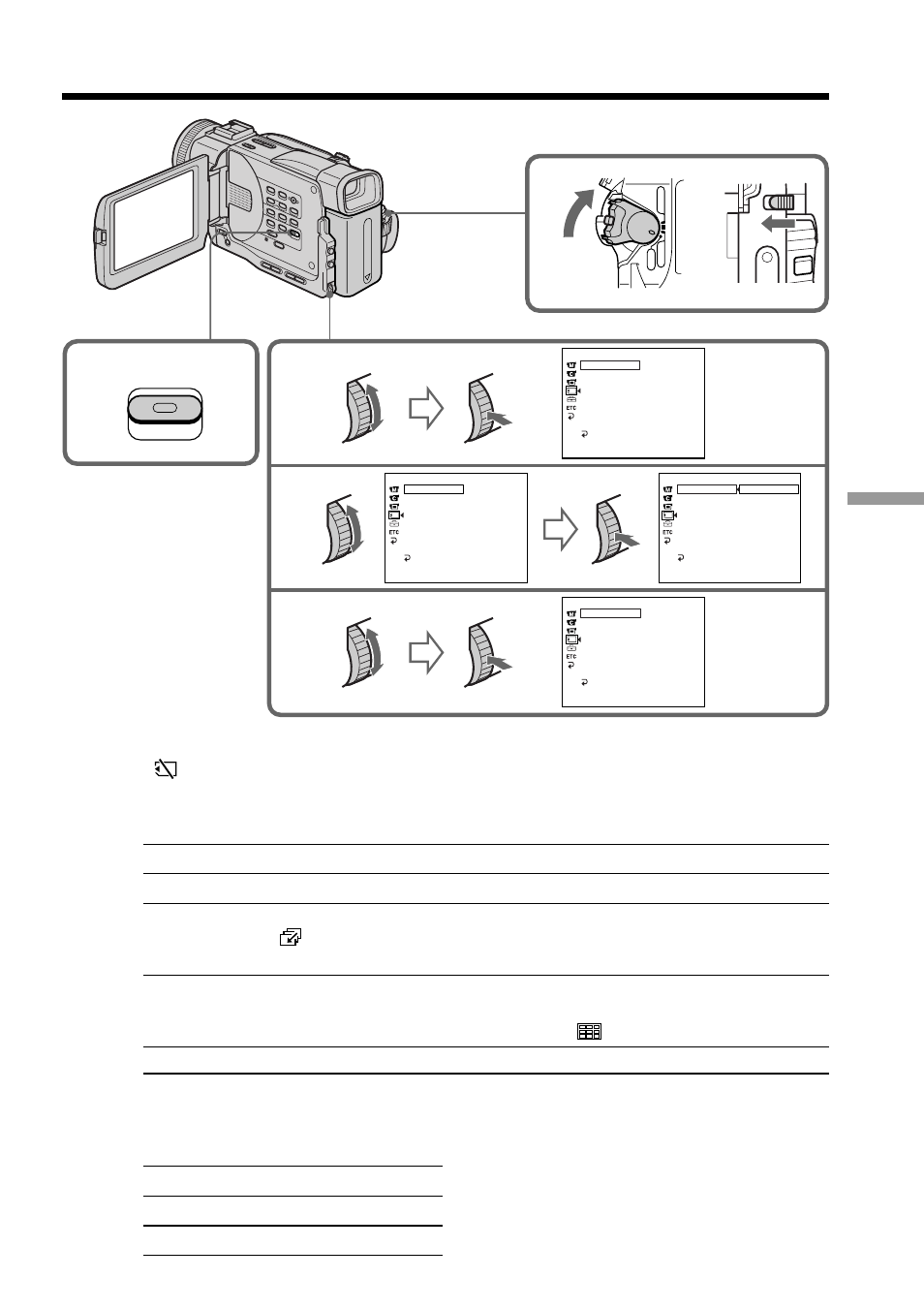 Continuous shooting settings | Sony DCR-TRV20 User Manual | Page 103 / 152