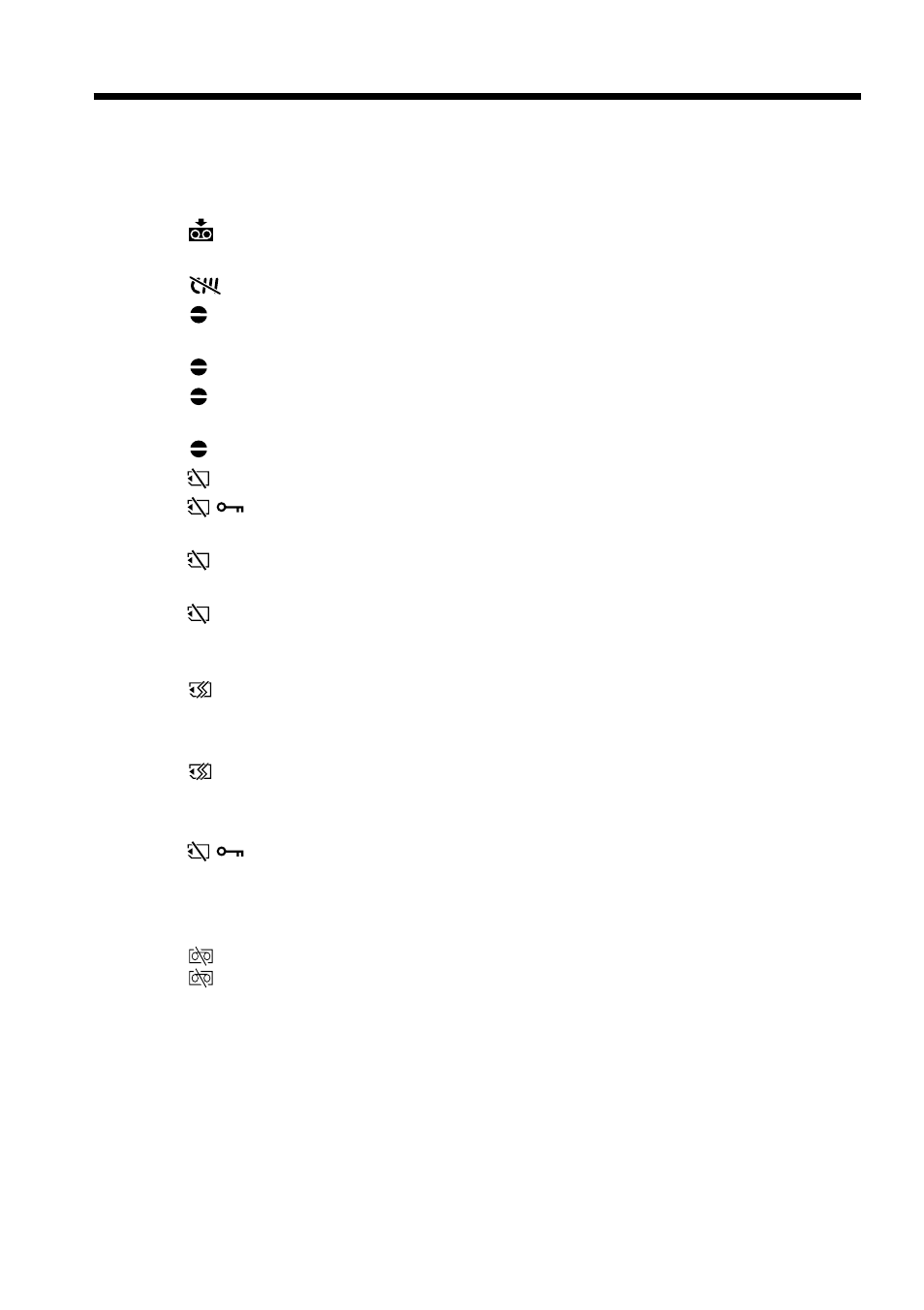 Warning indicators and messages | Sony DCR-TRV20 User Manual | Page 136 / 152