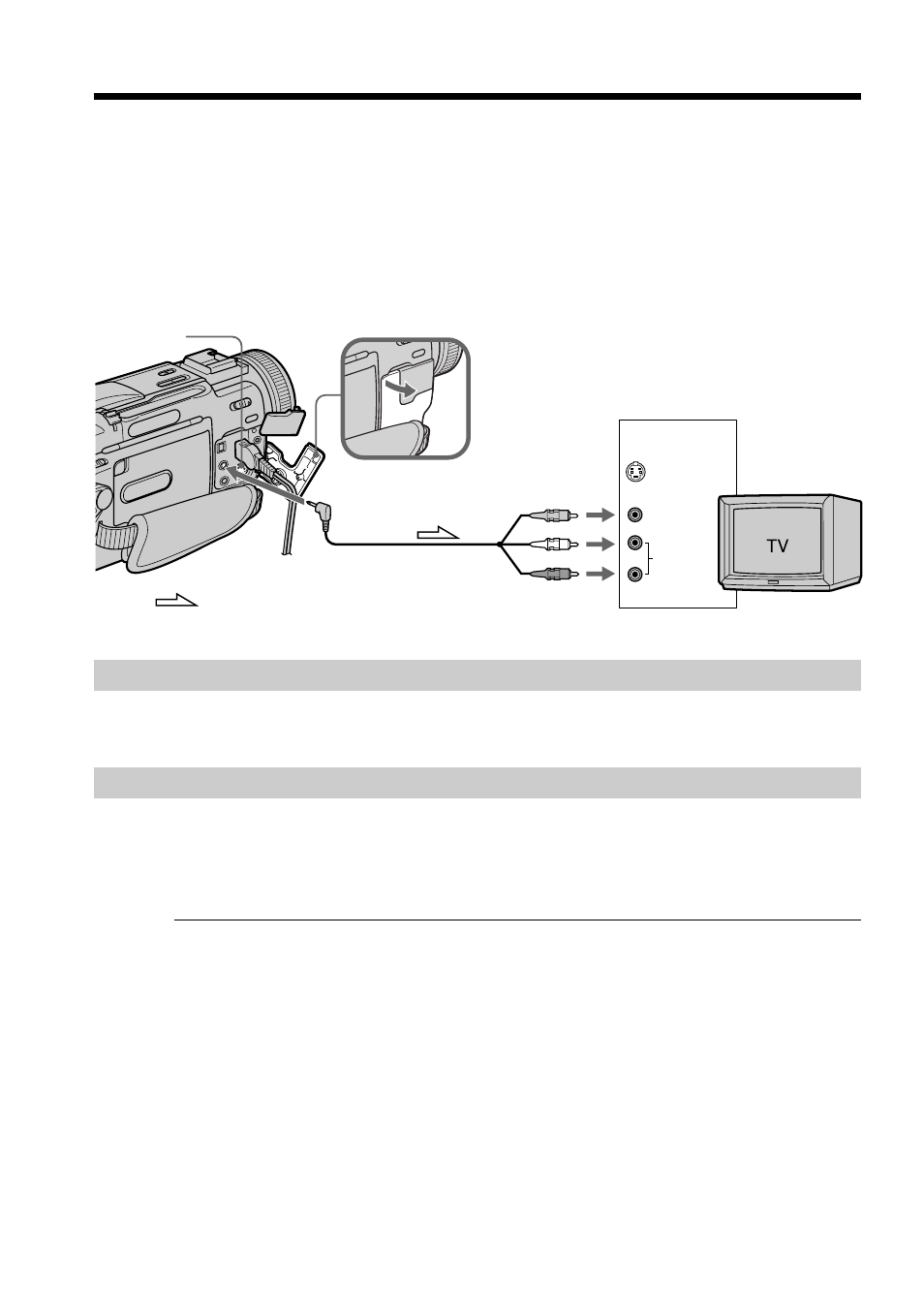 Viewing the recording on tv | Sony DCR-TRV20 User Manual | Page 28 / 152